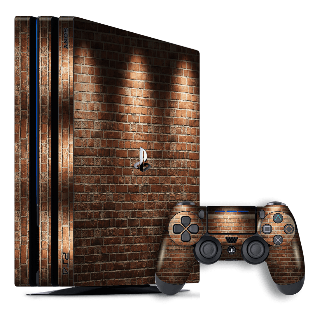 Playstation 4 PRO PS4 PRO Print Custom Signature THE WALL Skin Wrap Decal by EasySkinz