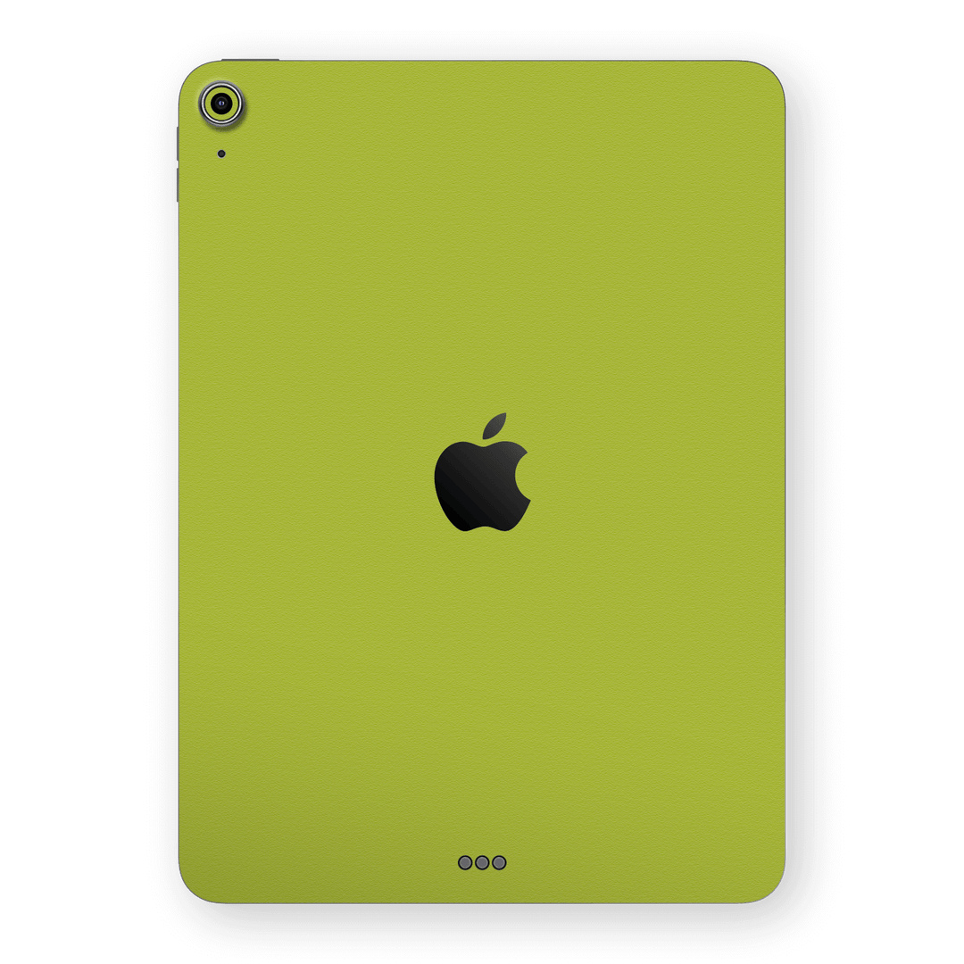 iPad AIR 4/5 (2020/2022) Luxuria Lime Green Matt 3D Textured Skin Wrap Sticker Decal Cover Protector by EasySkinz | EasySkinz.com