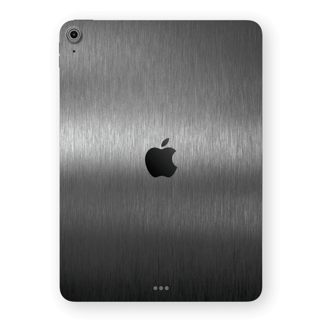 iPad AIR 4/5 (2020/2022) Brushed Metal Titanium Metallic Skin Wrap Sticker Decal Cover Protector by EasySkinz | EasySkinz.com