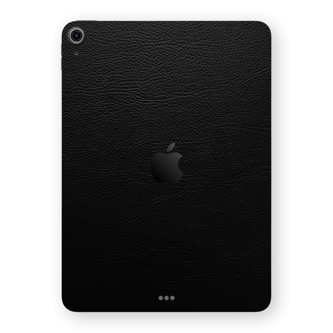 iPad AIR 4/5 (2020/2022) Luxuria BLACK LEATHER Riders Skin Wrap Sticker Decal Cover Protector by EasySkinz | EasySkinz.com