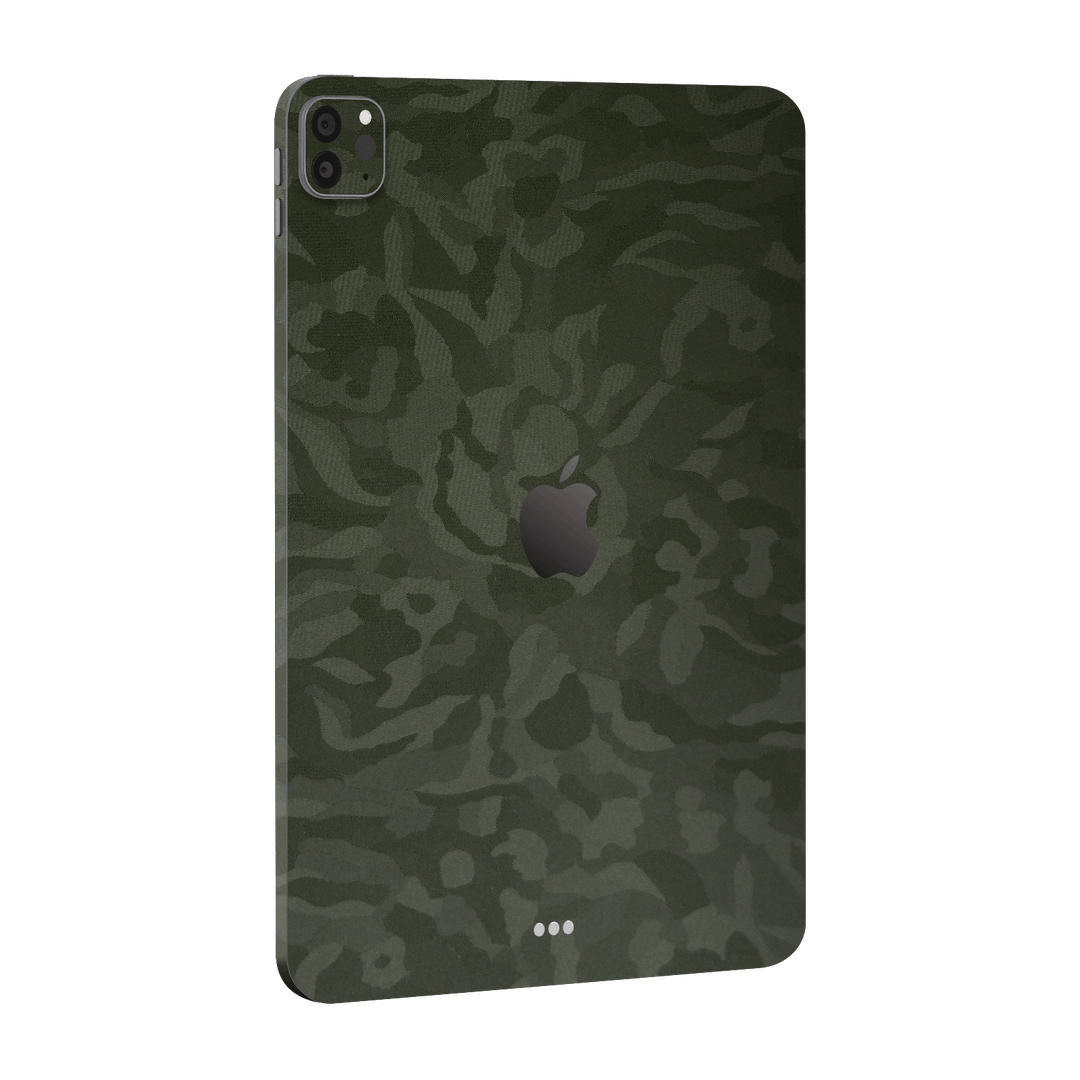 iPad PRO 11" (2020) Luxuria Green 3D Textured Camo Camouflage Skin Wrap Sticker Decal Cover Protector by EasySkinz | EasySkinz.com
