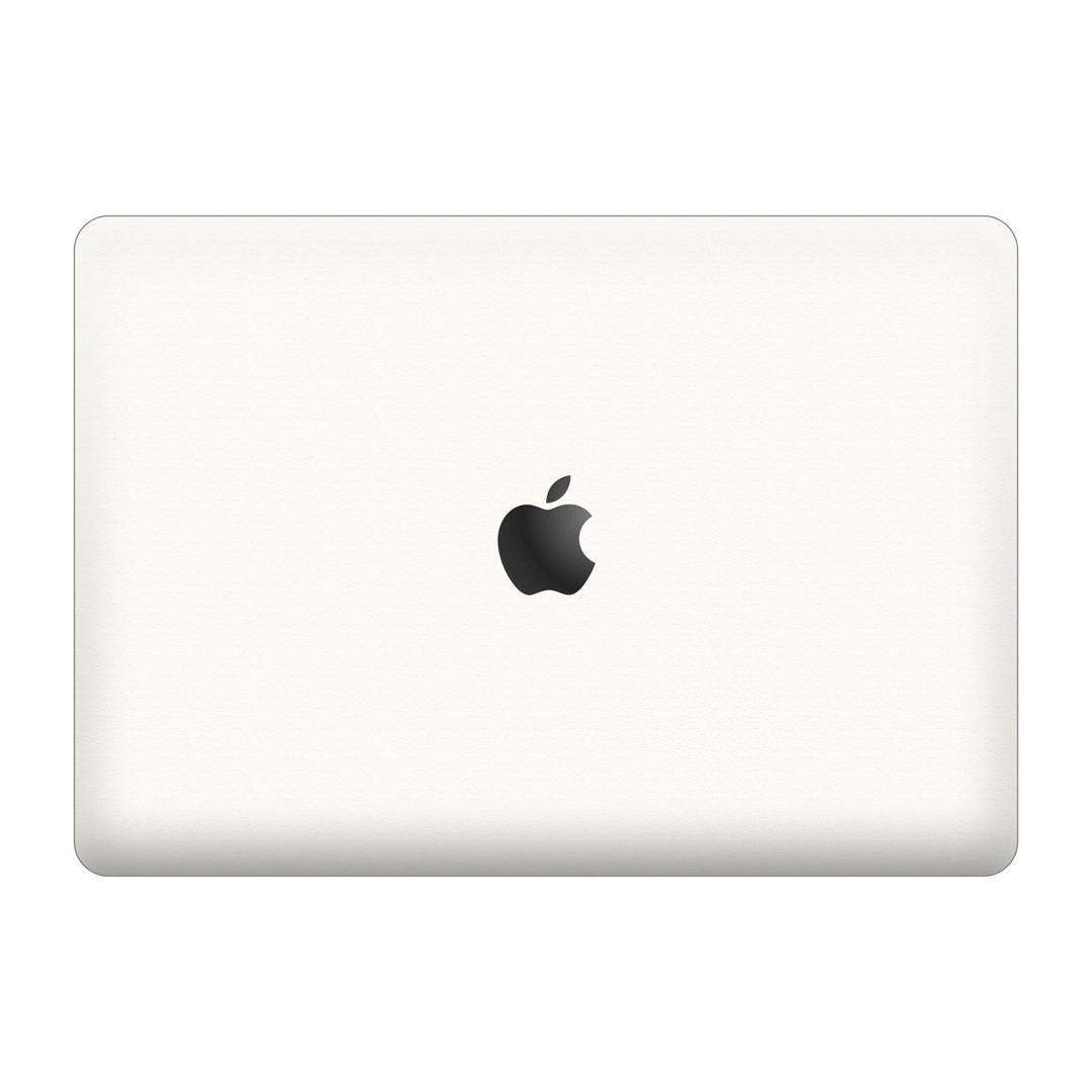 MacBook Air 13" (2020, M1) Luxuria Daisy White Matt 3D Textured Skin Wrap Sticker Decal Cover Protector by EasySkinz | EasySkinz.com