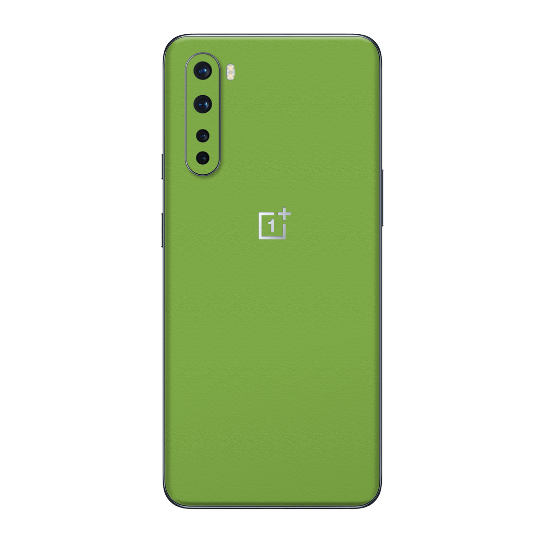 OnePlus Nord Luxuria Lime Green Matt 3D Textured Skin Wrap Sticker Decal Cover Protector by EasySkinz | EasySkinz.com