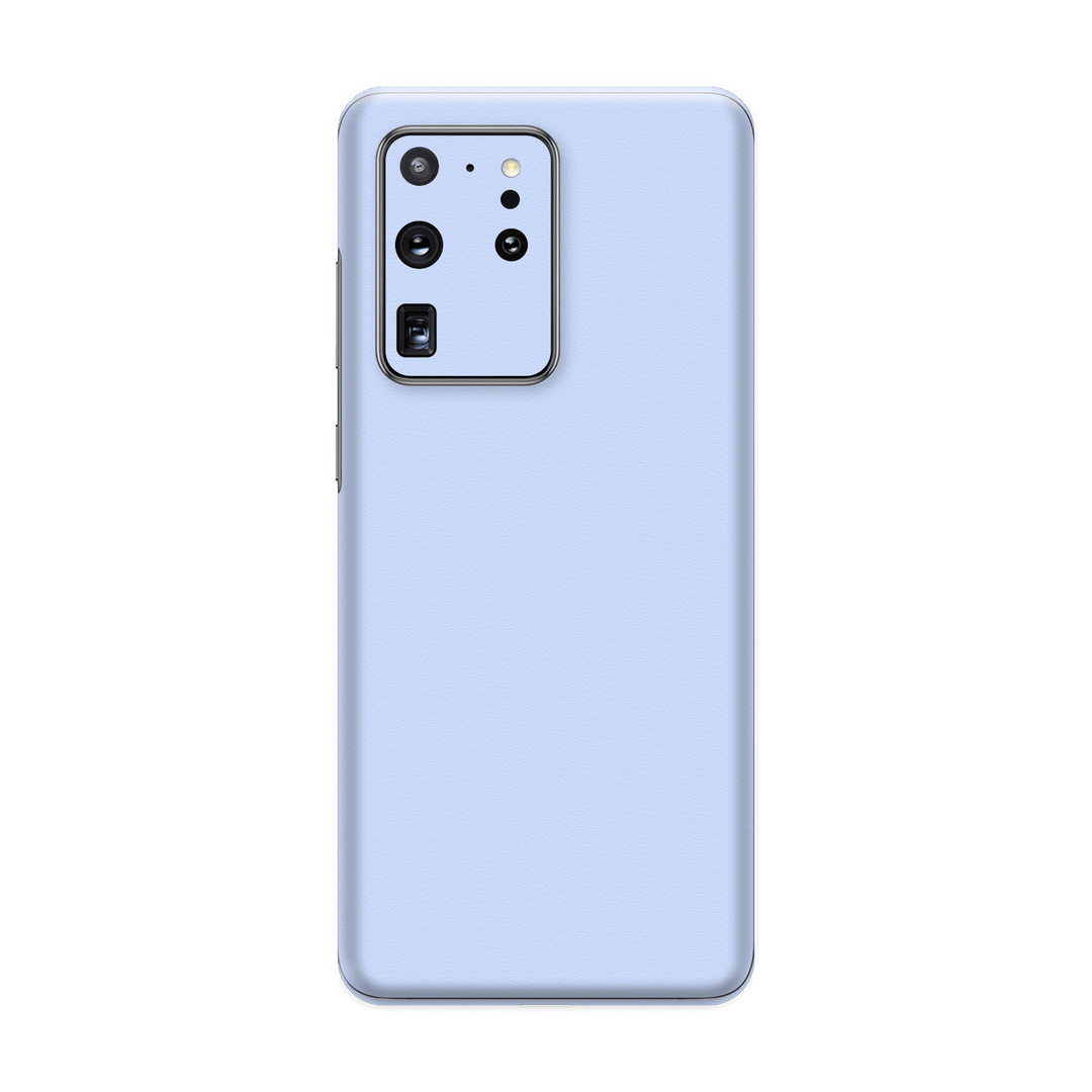 Samsung Galaxy S20 ULTRA Luxuria August Pastel Blue 3D Textured Skin Wrap Sticker Decal Cover Protector by EasySkinz | EasySkinz.com