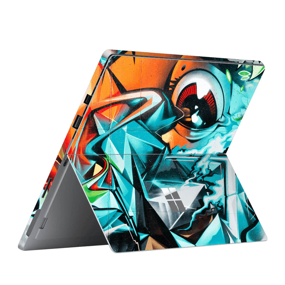 Microsoft Surface Pro (2017) Print Printed Custom Signature STREET ART Skin Wrap Sticker Decal Cover Protector by EasySkinz