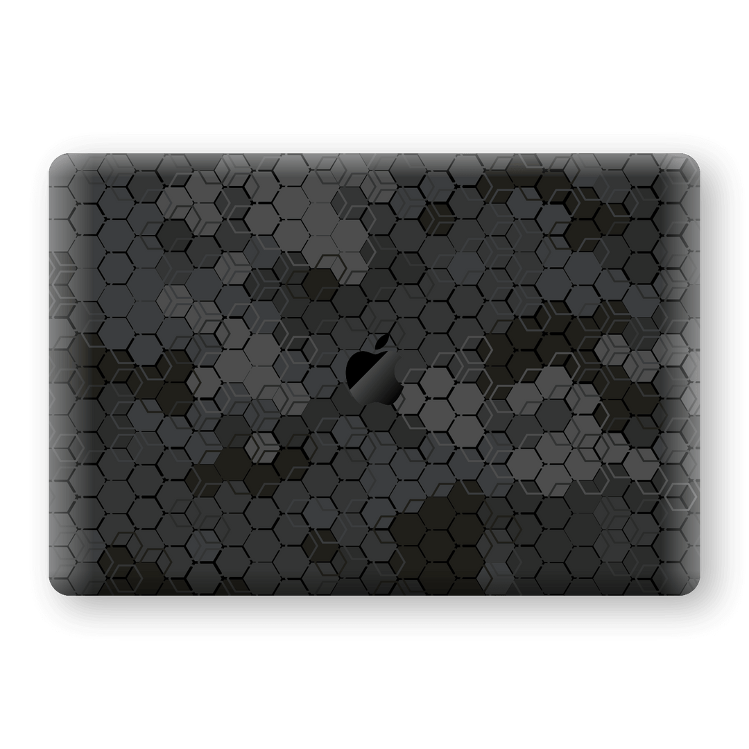 MacBook Pro 13" (2019) Print Custom Signature Abstract SLATE Hexagon Abstract Skin Wrap Decal by EasySkinz