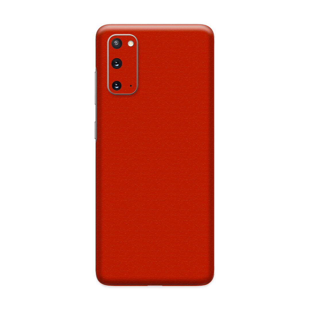 Samsung Galaxy S20Luxuria Red Cherry Juice Matt 3D Textured Skin Wrap Sticker Decal Cover Protector by EasySkinz | EasySkinz.com