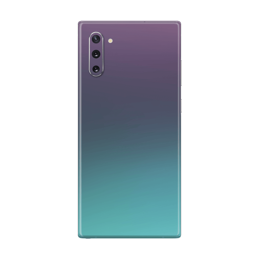 Samsung Galaxy S10+ PLUS Chameleon Turquoise Lavender Skin Wrap Decal by EasySkinz