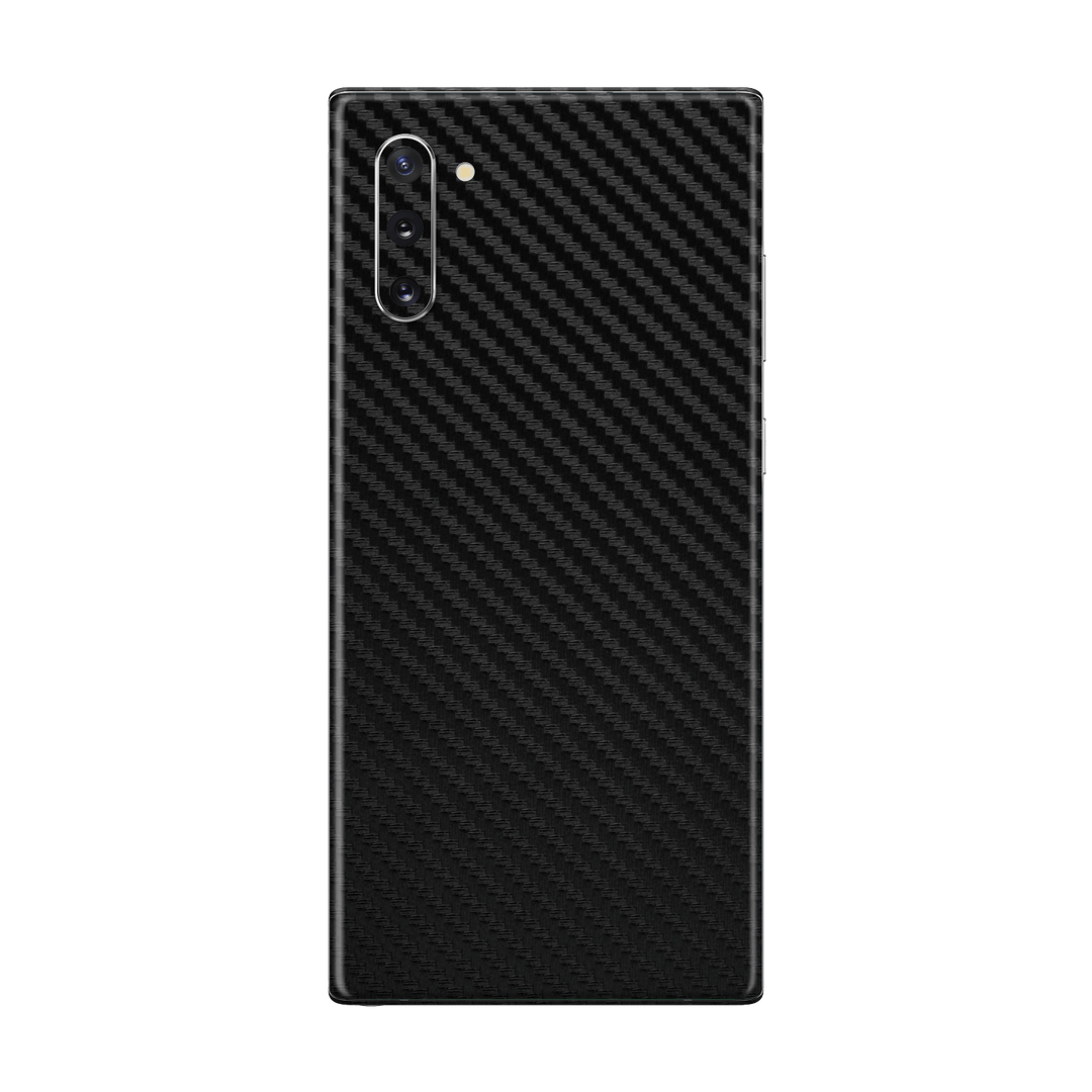 Samsung Galaxy NOTE 10 3D Textured Black Carbon Fibre Fiber Skin, Decal, Wrap, Protector, Cover by EasySkinz | EasySkinz.com
