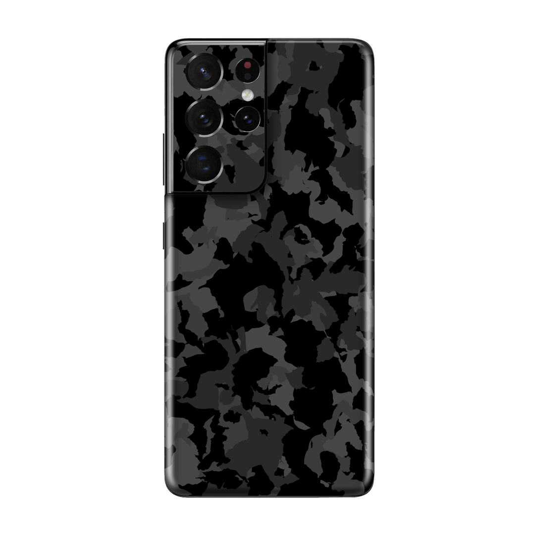 Samsung Galaxy S21 ULTRA Print Printed Custom SIGNATURE Camouflage Camo DARK SLATE Skin Wrap Sticker Decal Cover Protector by EasySkinz | EasySkinz.com