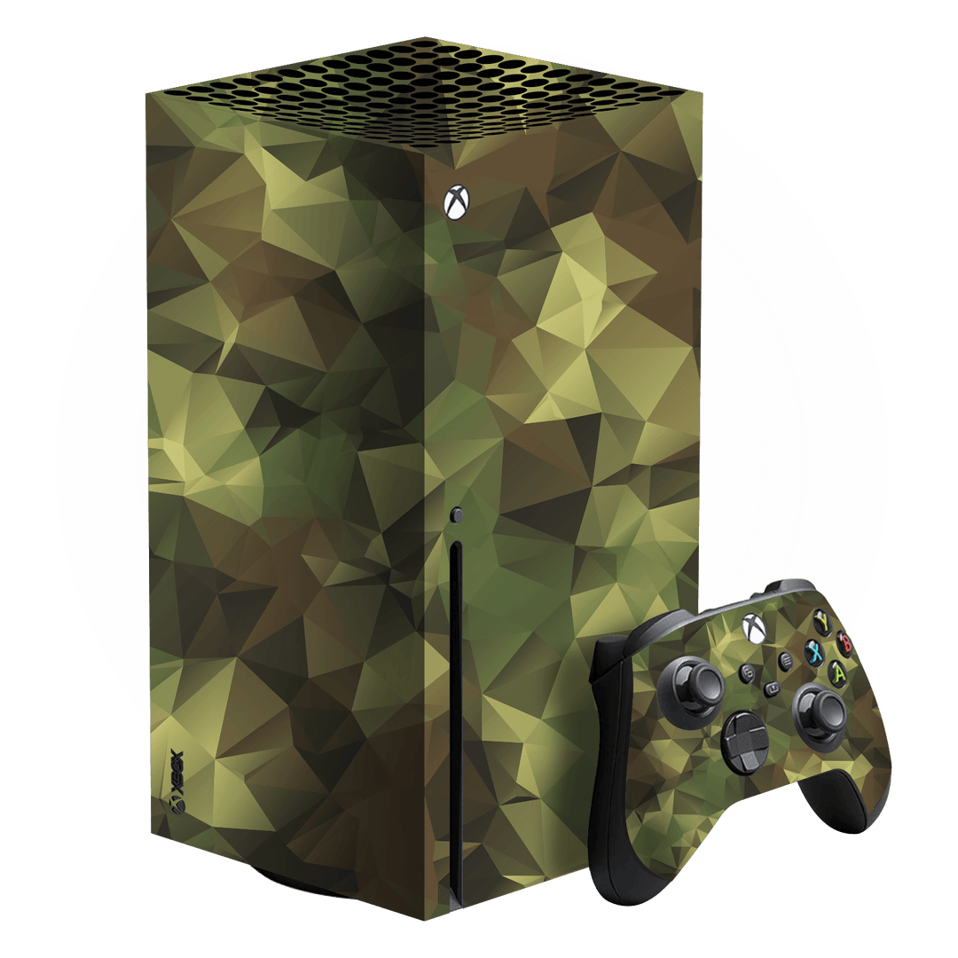 XBOX Series X SIGNATURE Abstract Camouflage Skin, Wrap, Decal, Protector, Cover by EasySkinz | EasySkinz.com