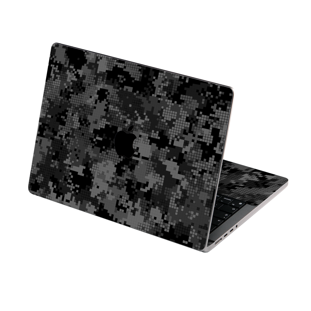 MacBook PRO 14" (2021) Print Printed Custom Signature Pixelated Camouflage Skin Wrap Sticker Decal Cover Protector by EasySkinz | EasySkinz.com