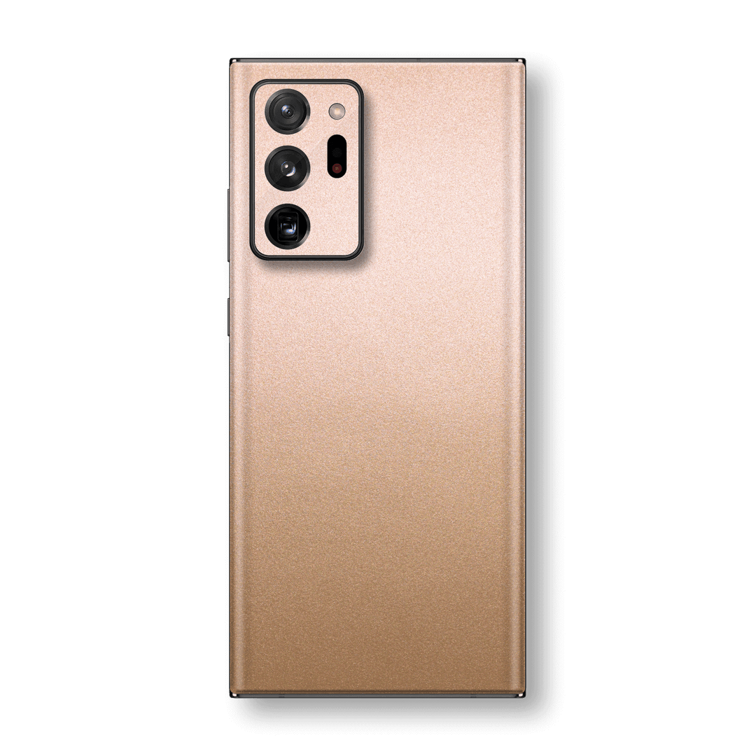 Samsung Galaxy NOTE 20 ULTRA Luxuria Rose Gold Metallic Skin Wrap Sticker Decal Cover Protector by EasySkinz