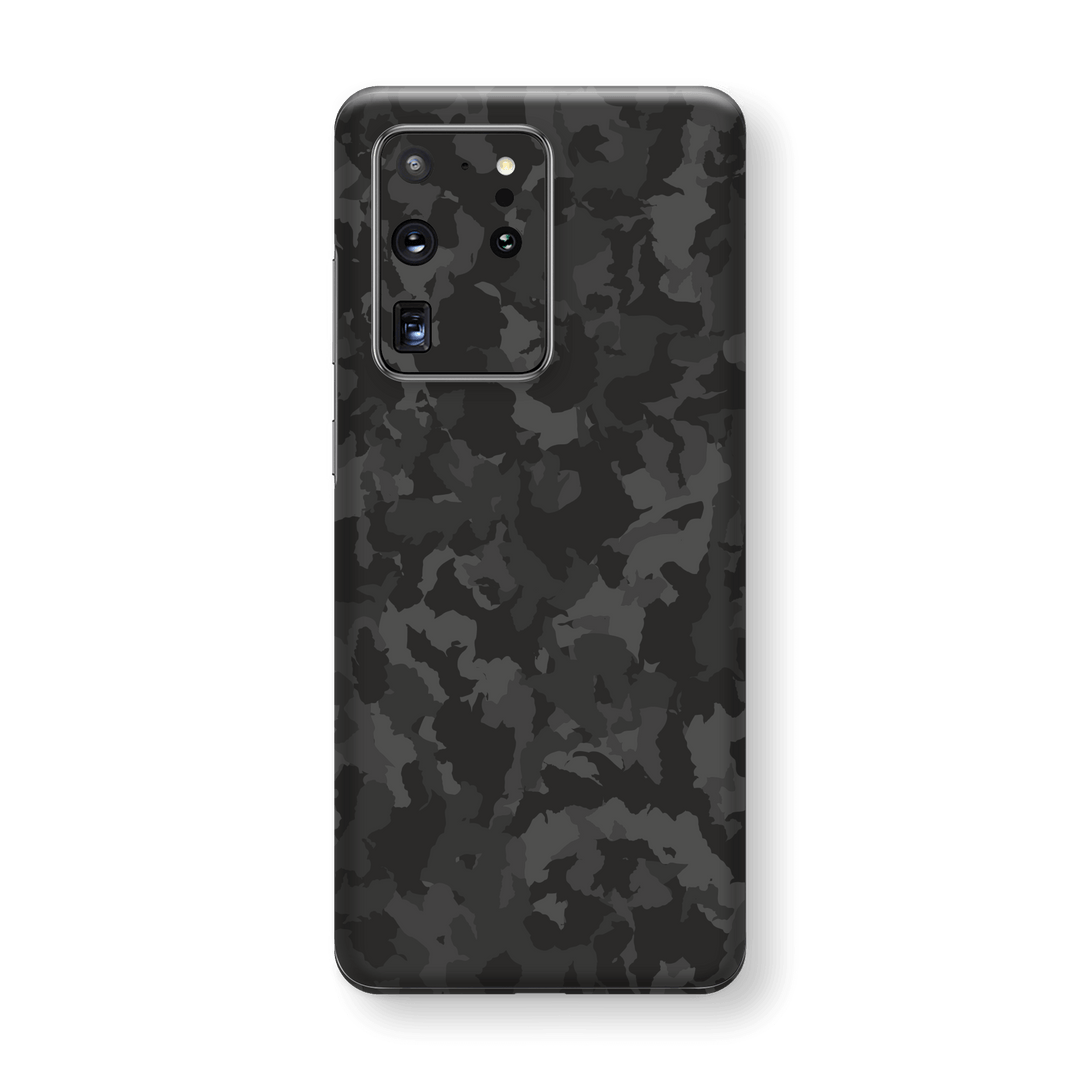 Samsung Galaxy S20 ULTRA Print Printed Custom SIGNATURE Camouflage DARK SLATE Skin Wrap Sticker Decal Cover Protector by EasySkinz