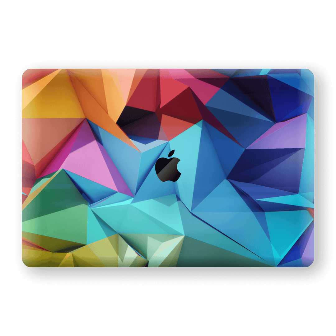 MacBook Pro 13" (2019) Print Custom Signature Abstract Geometry 7 Skin Wrap Decal by EasySkinz - Design 7