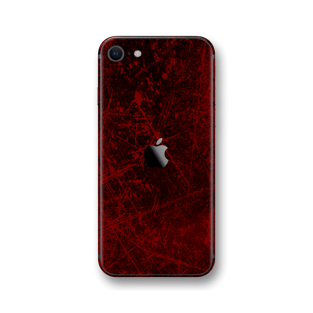 iPhone SE (2020) Print Printed Custom SIGNATURE Bloody Horror Skin Wrap Sticker Decal Cover Protector by EasySkinz