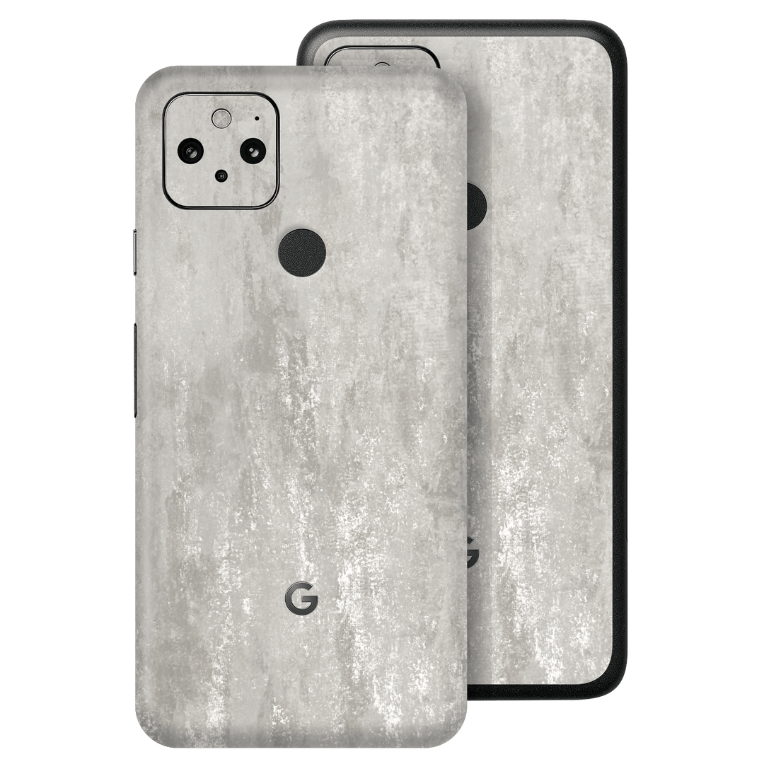Google Pixel 5 Luxuria Silver Stone Skin Wrap Sticker Decal Cover Protector by EasySkinz | EasySkinz.com