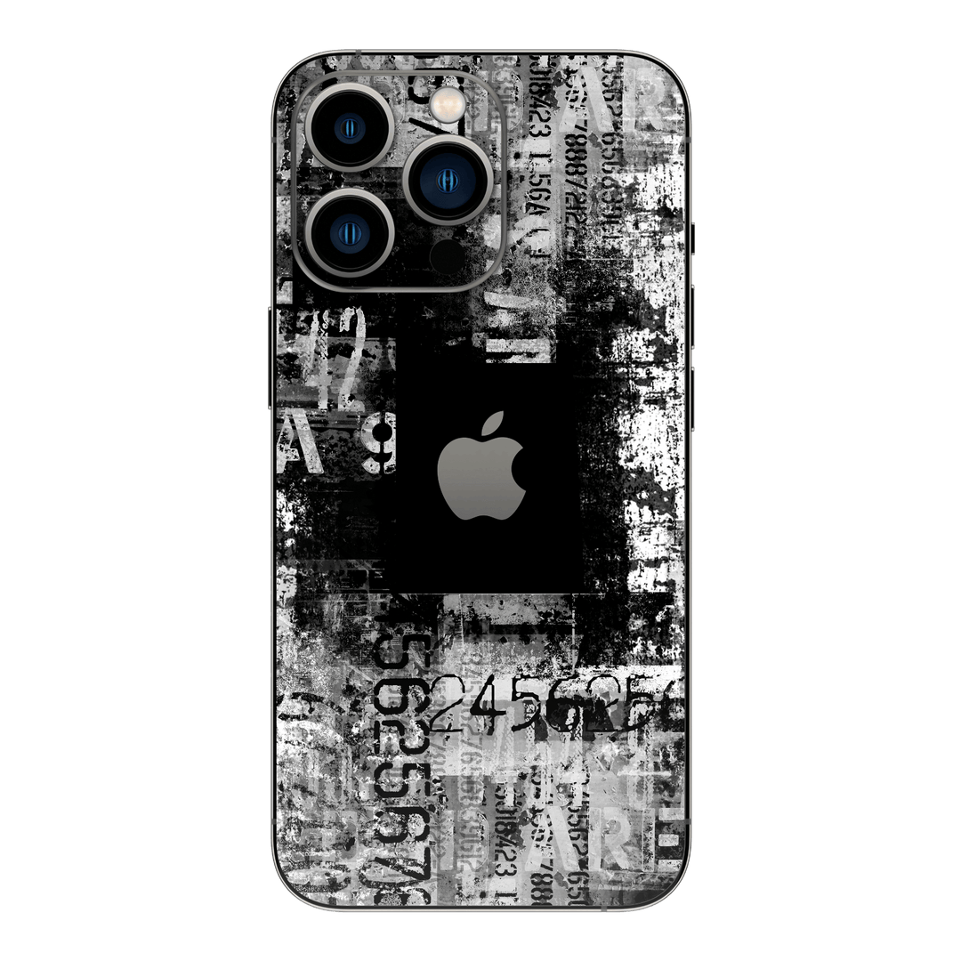 iPhone 13 Pro MAX Print Printed Custom Signature Numerical Graphic Design Skin Wrap Sticker Decal Cover Protector by EasySkinz