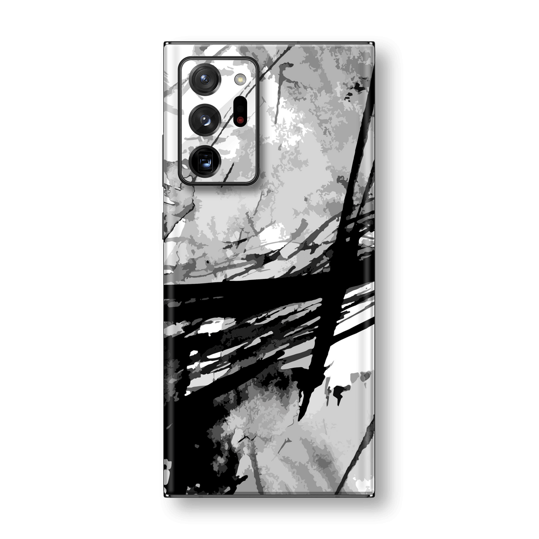 Samsung Galaxy NOTE 20 ULTRA Print Custom Signature Abstract Black & White Skin Wrap Decal by EasySkinz