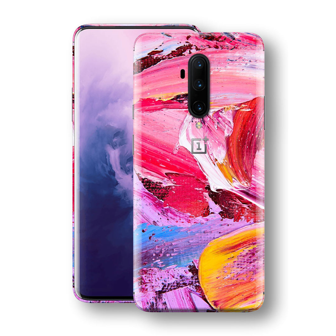 OnePlus 7T PRO Print Custom SIGNATURE MULTICOLOURED Oil Painting Skin, Wrap, Decal, Protector, Cover by EasySkinz | EasySkinz.com