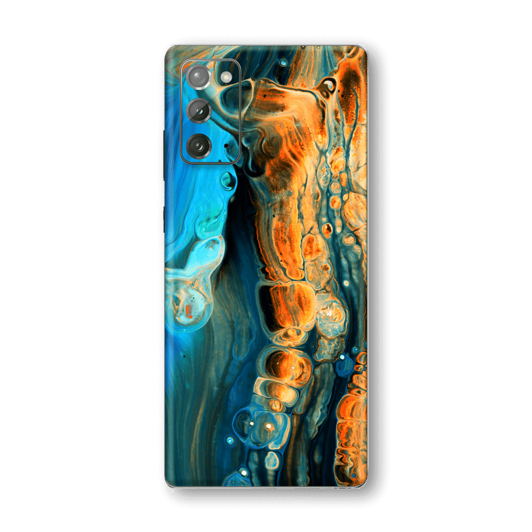 Samsung Galaxy NOTE 20 Print Printed SIGNATURE Alcohol Ink Art Skin, Wrap, Decal, Protector, Cover by EasySkinz | EasySkinz.com