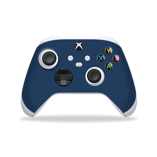 XBOX Series S CONTROLLER Skin - Luxuria Admiral Blue 3D Textured Skin Wrap Decal Cover Protector by EasySkinz | EasySkinz.com