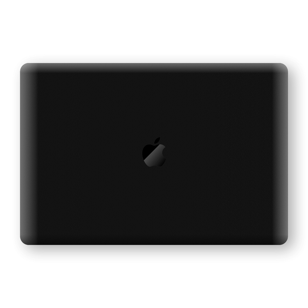 MacBook Pro 13" (No Touch Bar) Luxuria Raven Black Matt 3D Textured Skin Wrap Sticker Decal Cover Protector by EasySkinz