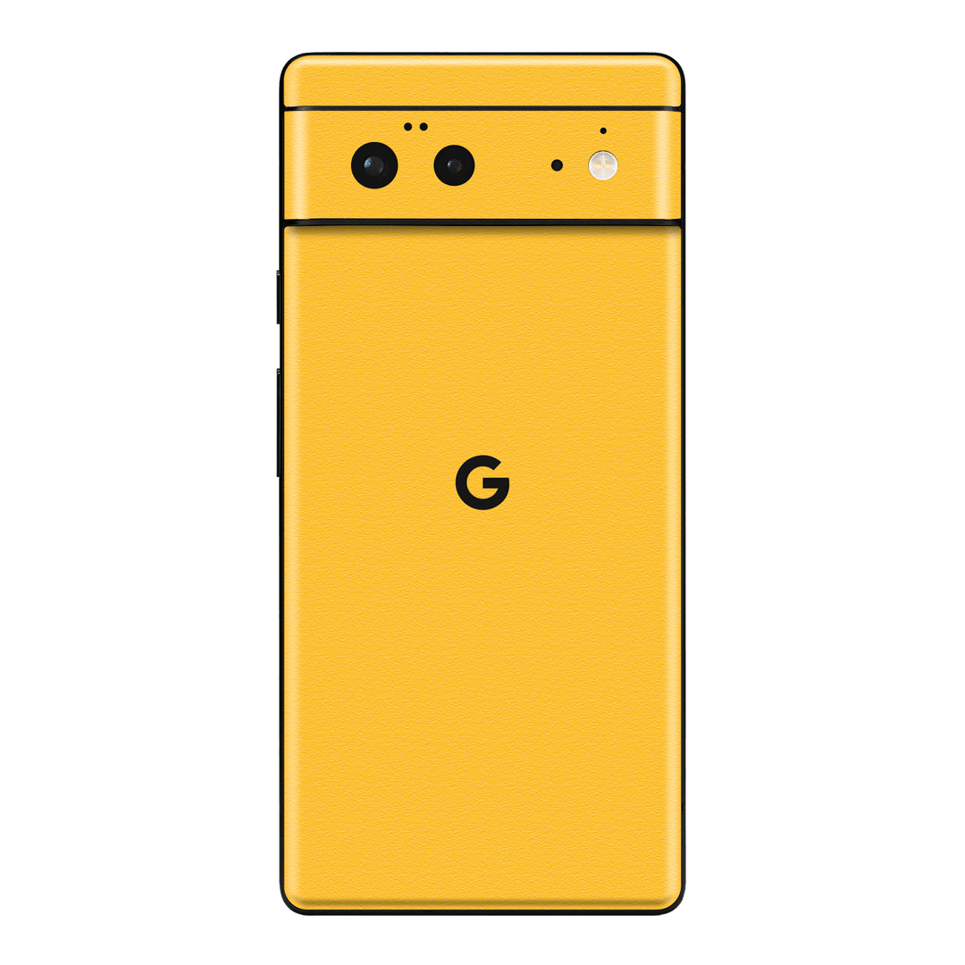 Google Pixel 6 Luxuria Tuscany Yellow 3D Textured Skin Wrap Sticker Decal Cover Protector by EasySkinz | EasySkinz.com