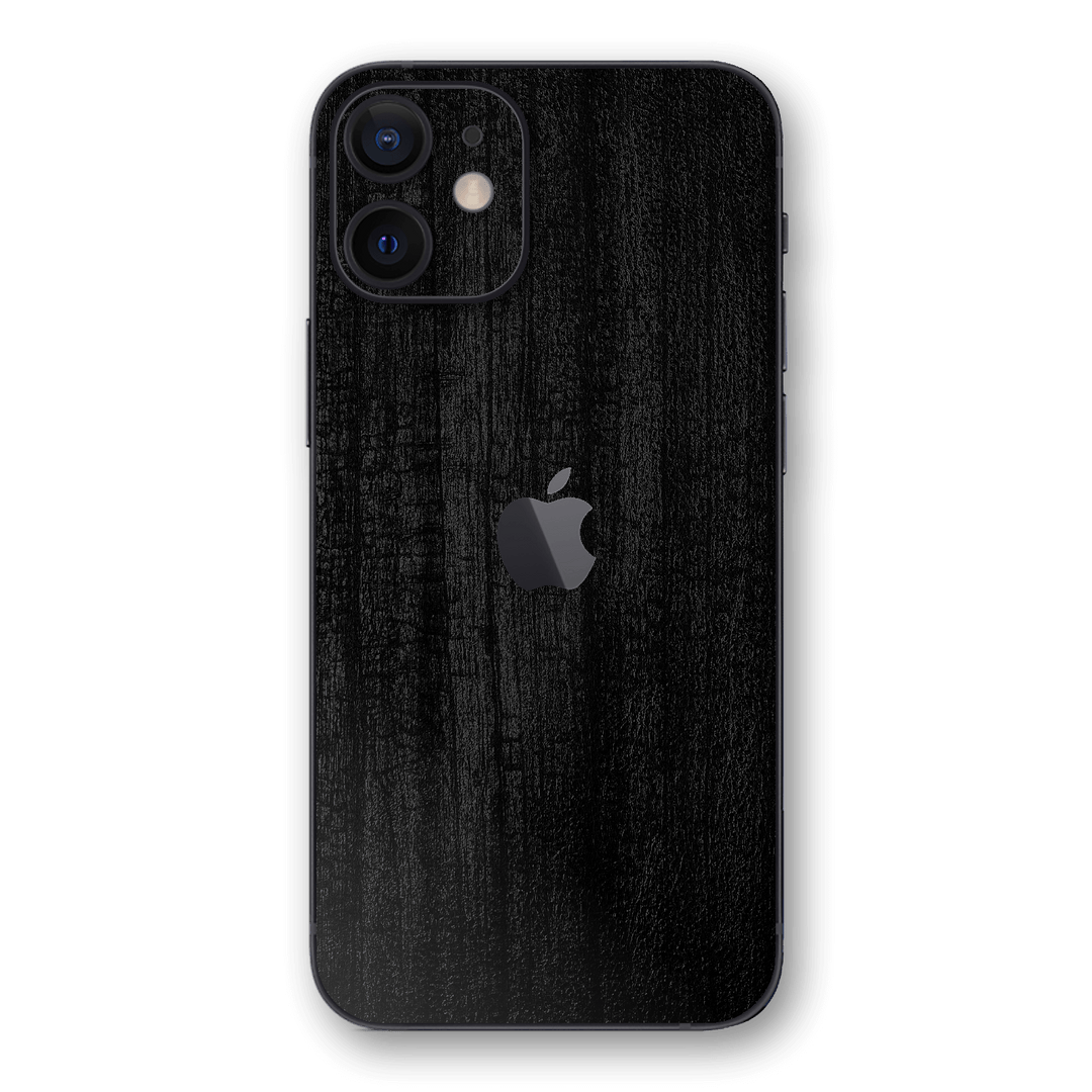 iPhone 12 mini Black CHARCOAL 3D Textured Skin Wrap Sticker Decal Cover Protector by EasySkinz