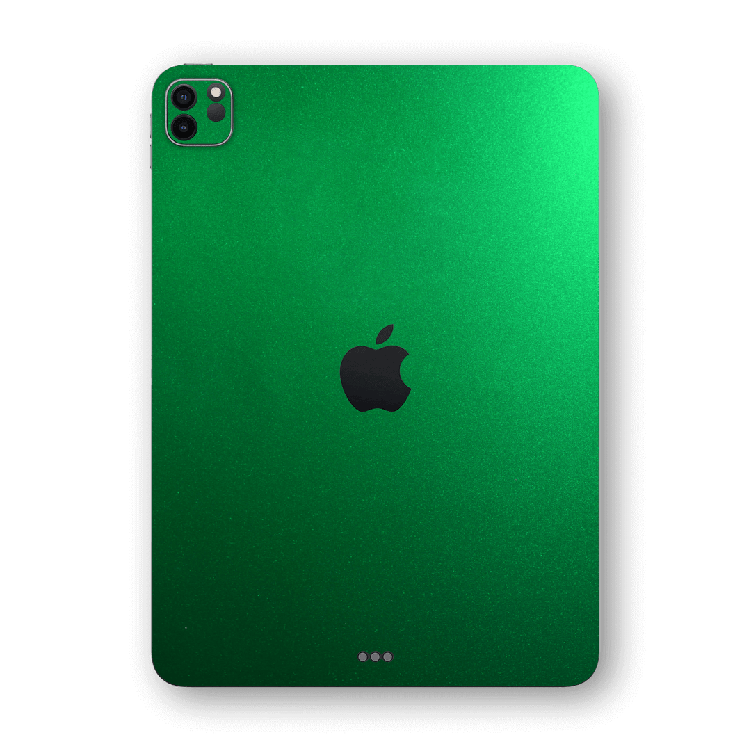 iPad PRO 11-inch 2021 Viper Green Tuning Metallic Gloss Finish Skin Wrap Sticker Decal Cover Protector by EasySkinz | EasySkinz.com