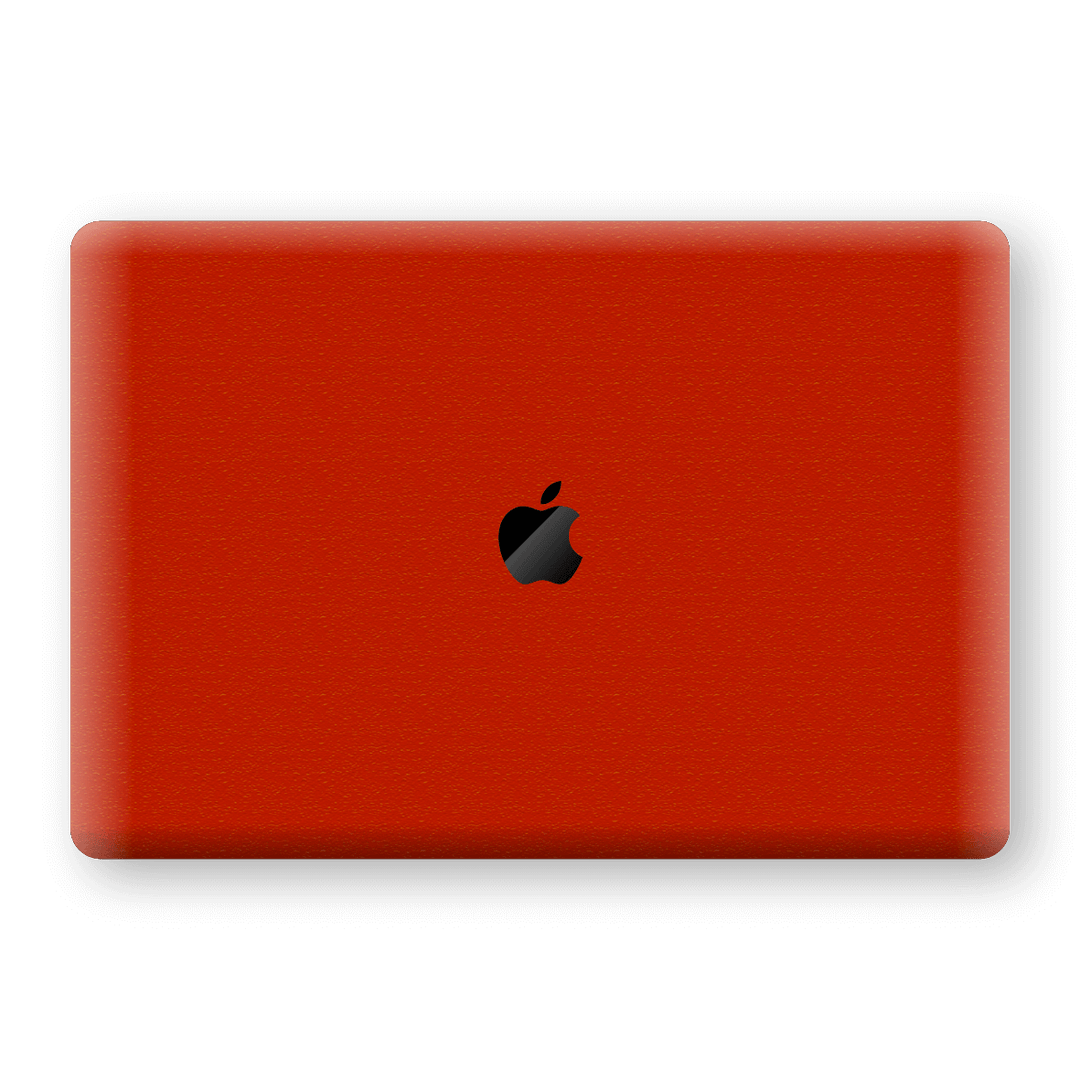MacBook Pro 13" (2019) Luxuria Red Cherry Juice Matt Matte 3D Textured Skin Wrap Decal Protector | EasySkinz
