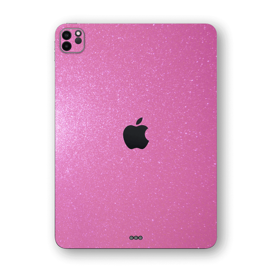 iPad PRO 12.9-inch 2020 Diamond Pink Shimmering, Sparkling, Glitter Skin, Wrap, Decal, Protector, Cover by EasySkinz | EasySkinz.com