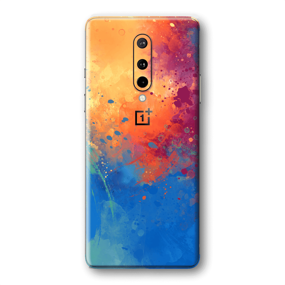 OnePlus 8 Print Printed Custom SIGNATURE SUNSET Watercolour Skin Wrap Sticker Decal Cover Protector by EasySkinz