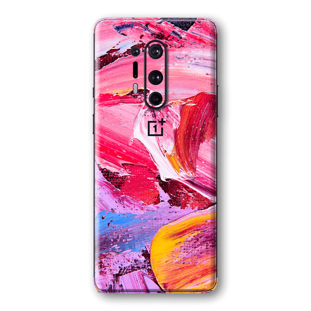 OnePlus 8 PRO SIGNATURE Print Printed Custom SIGNATURE MULTICOLOURED Oil Painting Skin Wrap Sticker Decal Cover Protector by EasySkinz