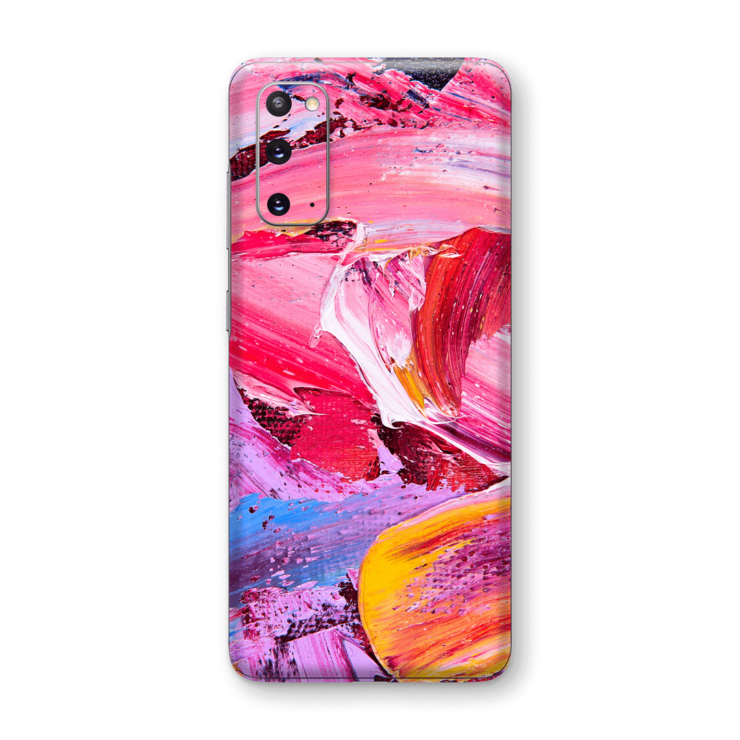 Samsung Galaxy S20 Print Printed Custom SIGNATURE MULTICOLOURED Oil Painting Skin Wrap Sticker Decal Cover Protector by EasySkinz