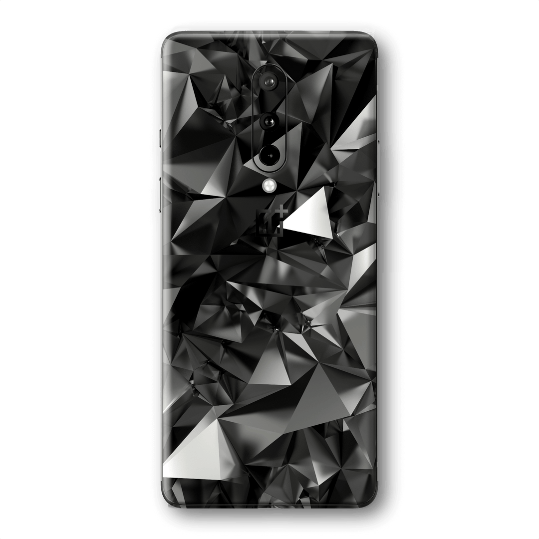 OnePlus 8 Print Printed Custom SIGNATURE BLACK CRYSTALS Skin Wrap Sticker Decal Cover Protector by EasySkinz