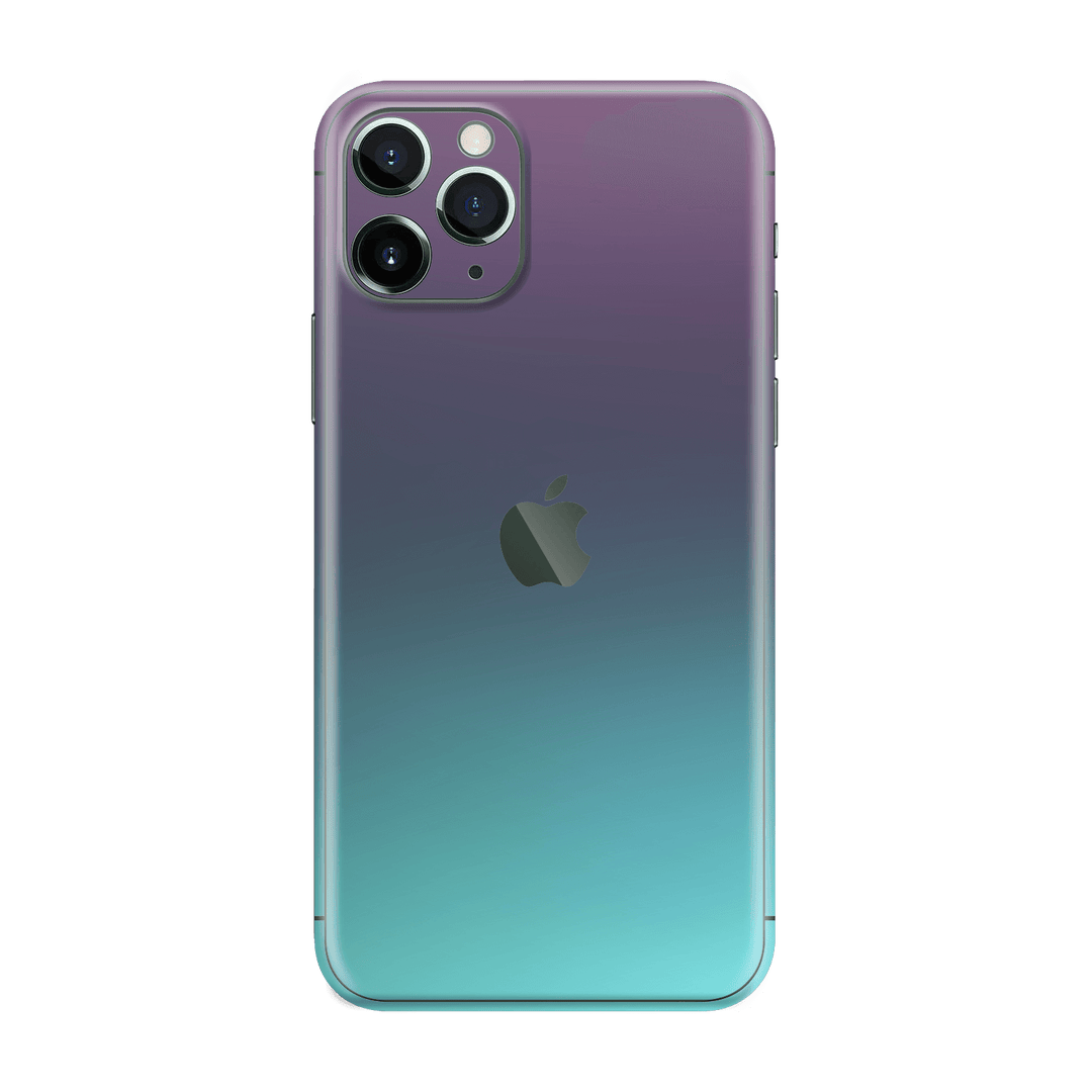 iPhone 11 PRO Chameleon Turquoise Lavender Colour-changing Skin, Wrap, Decal, Protector, Cover by EasySkinz | EasySkinz.com Edit alt text